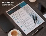 professional and creative resume template 101